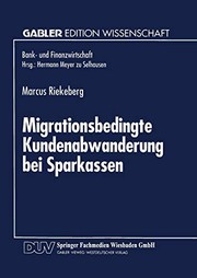Cover of: Migrationsbedingte Kundenabwanderung bei Sparkassen