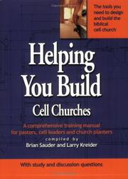 Front cover of Helping You Build Cell Churches by Unknown