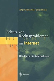 Cover of: Schutz vor Rechtsproblemen im Internet