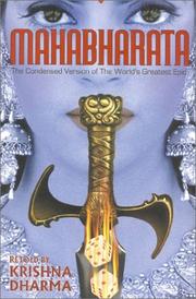Cover of: Mahabharata by retold by Krishna Dharma.