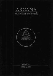 Cover of: Arcana: musicians on music