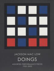 Cover of: Jackson Mac Low: Doings