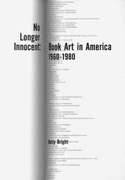 Cover of: No longer innocent by Betty Bright