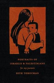 Cover of: Portraits of Israelis and Palestinians: for my parents