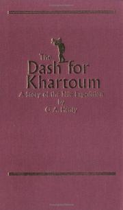 The dash for Khartoum by G. A. Henty