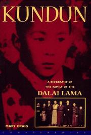 Cover of: Kundun: A Biography of the Family of the Dalai Lama