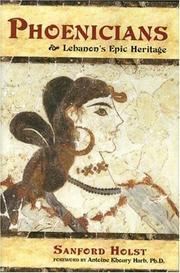Cover of: Phoenicians: Lebanon's Epic Heritage