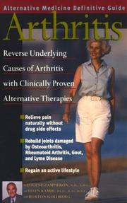 Arthritis by Eugene R. Zampieron, Ellen Kamhi, Burton Goldberg