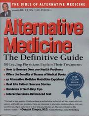 Alternative medicine by Burton Goldberg Group, Burton Goldberg