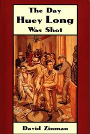 Cover of: The Day Huey Long Was Shot