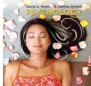 Cover of: Psychology by David G. Myers, C. Nathan DeWall
