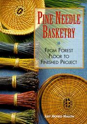 Cover of: Pine Needle Basketry by Judy Mallow