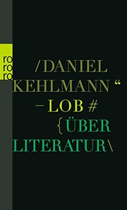 Cover of: Lob: Über Literatur