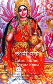 Cover of: Lakshmi Puja by Satyananda Saraswati, Mata Parvatinanda Saraswati