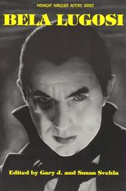 Cover of: Bela Lugosi