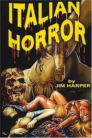 Cover of: Italian Horror by Jim Harper