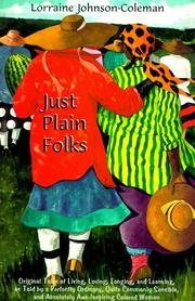 Cover of: Just plain folks