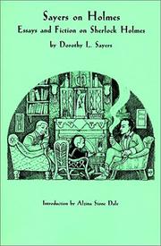 Cover of: Sayers on Holmes by Dorothy L. Sayers
