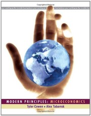 Cover of: Modern Principles: Microeconomics