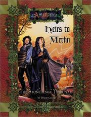 Cover of: Heirs to Merlin: The Stonehenge Tribunal (Ars Magica Fantasy Roleplaying)