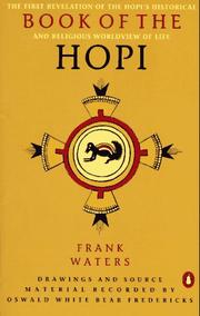 Book of the Hopi by Frank Waters, Frank Waters