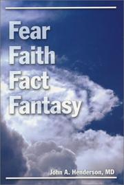 Cover of: Fear, Faith, Fact, Fantasy