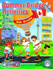 Cover of: Summer Bridge Activities Canada 4-5 (Summer Bridge Activities)