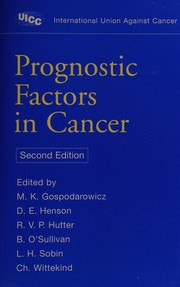 Cover of: Prognostic factors in cancer