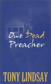 Cover of: One dead preacher by Tony Lindsay