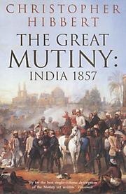 Cover of: Great Mutiny by Christopher Hibbert