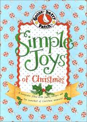 Cover of: Gooseberry Patch simple joys of Christmas. | 