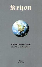 Cover of: A New Dispensation by Lee Carroll