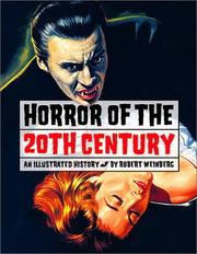 Cover of: Horror of the 20th century by Robert E. Weinberg