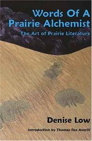 Cover of: Words of a Prairie Alchemist