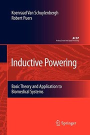 Cover of: Inductive Powering by Koenraad van Schuylenbergh, Robert Puers