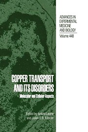 Cover of: Copper Transport and Its Disorders by Arturo Leone, Julian F.B. Mercer