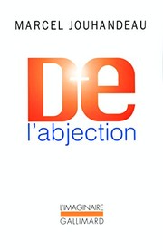 Cover of: De l'abjection by Marcel Jouhandeau, Hugues Bachelot