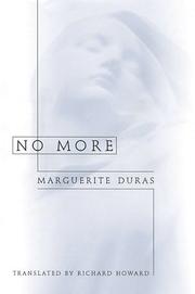 Cover of: No more