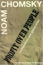 Cover of: Profit Over People by Noam Chomsky, Robert Waterman McChesney