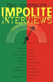 Cover of: Paul Krassner's Impolite interviews by Paul Krassner.