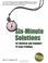 Cover of: Six-minute solutions for electrical and computer PE exam problems