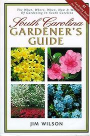 Cover of: South Carolina Gardener