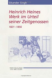 Cover of: Heinrich Heines Werk im Urteil seiner Zeitgenossen: Kommentar 1821 bis 1856 und Register