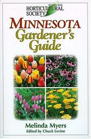 Cover of: Minnesota Gardener's Guide by Melinda Myers