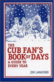 Cover of: The Cubs fan's book of days by Jim Langford