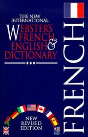 Cover of: The new international Webster's French & English dictionary