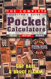 Cover of: Collector's guide to pocket calculators