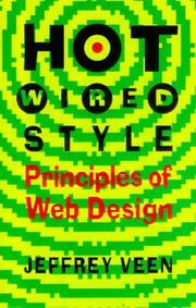 Cover of: Hotwired Style: Principles for Building Smart Web Sites