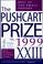 Cover of: The Pushcart Prize XXIII