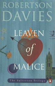 Cover of: Leaven of Malice (Salterton Trilogy) by Robertson Davies